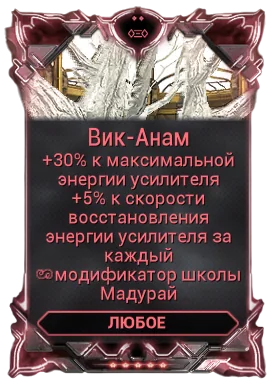 Карточка мода «Вик-Анам»
